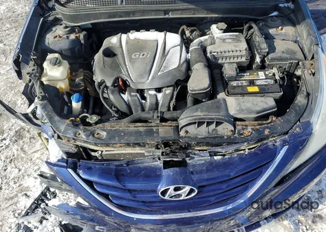 2012 Hyundai Sonata Gls из США, поврежденный, VIN 5NPEB4AC1CH456340